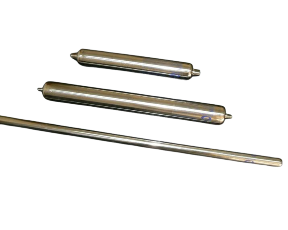 Celdas alotrópicas de acero inoxidable en tres longitudes