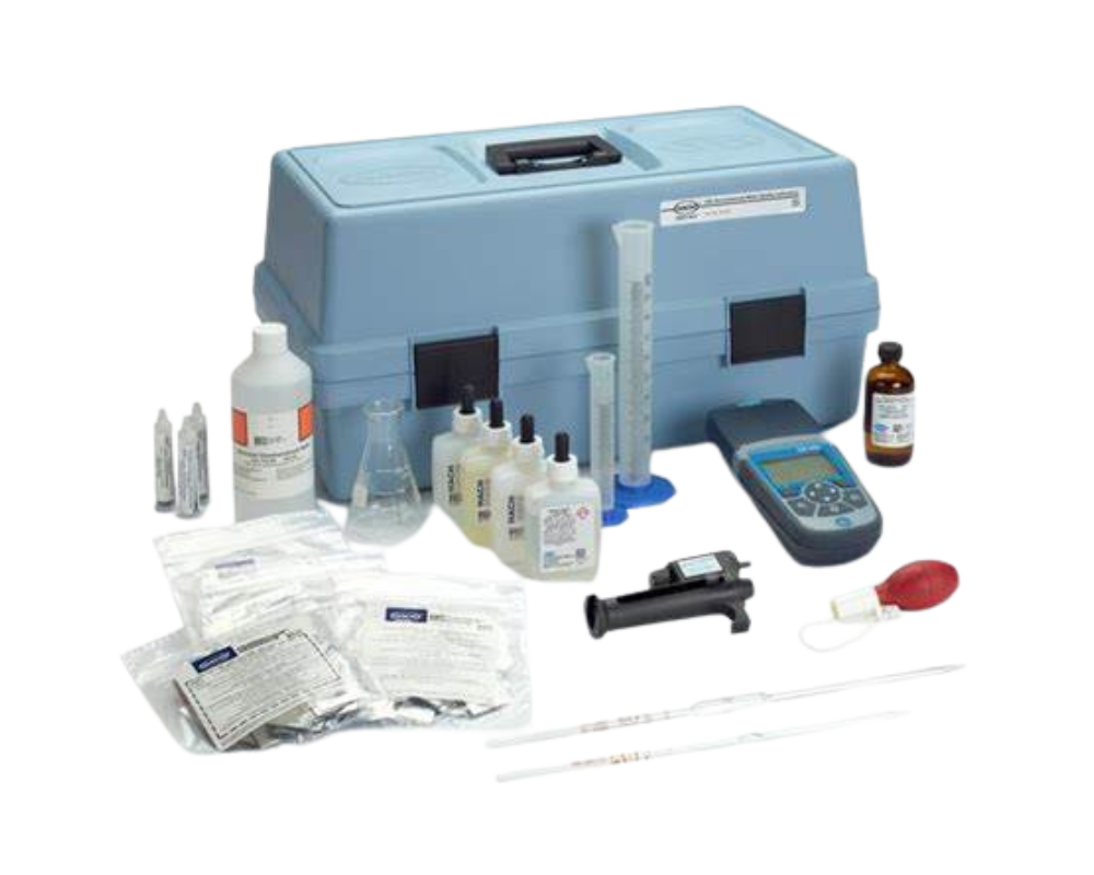 Instrumentación de laboratorio para análisis de agua